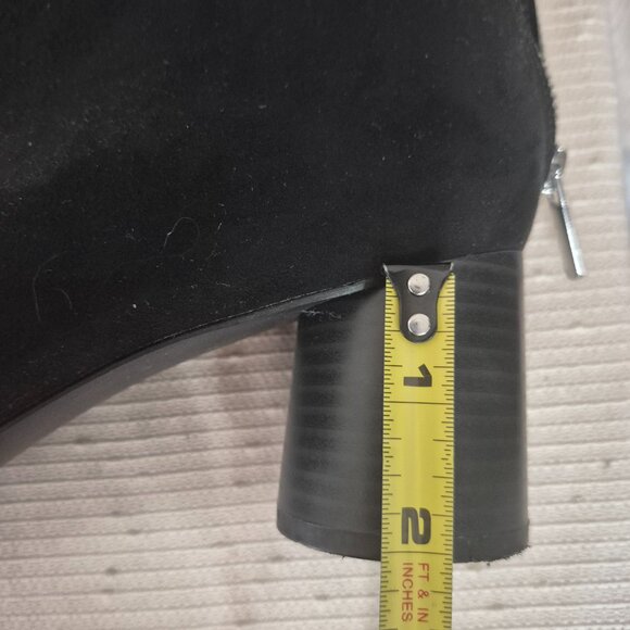 Black Booties with Zipper - Picture 11 of 12